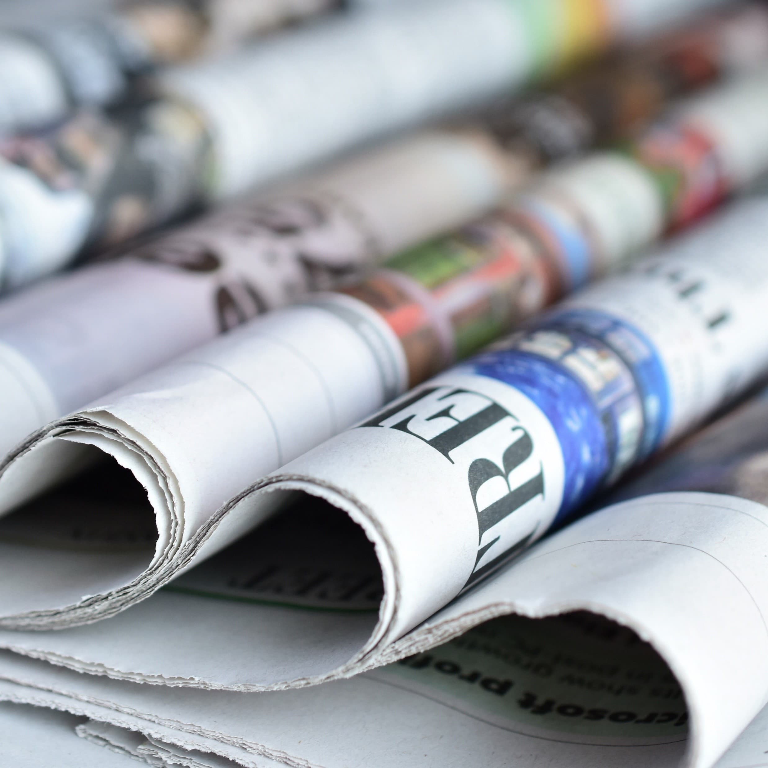 Newspaper stock image for MiCorps in the News