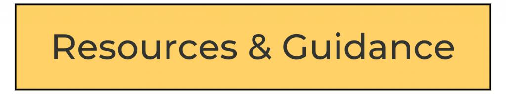 Resources and guidance